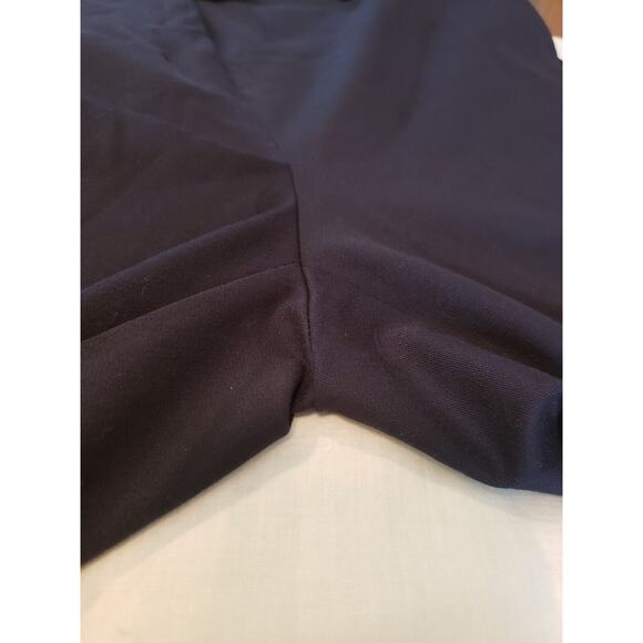 Reiss Joanne Navy Blue Trouser Dress Pants Size 12 Long Classic Neutral Business - Picture 8 of 12